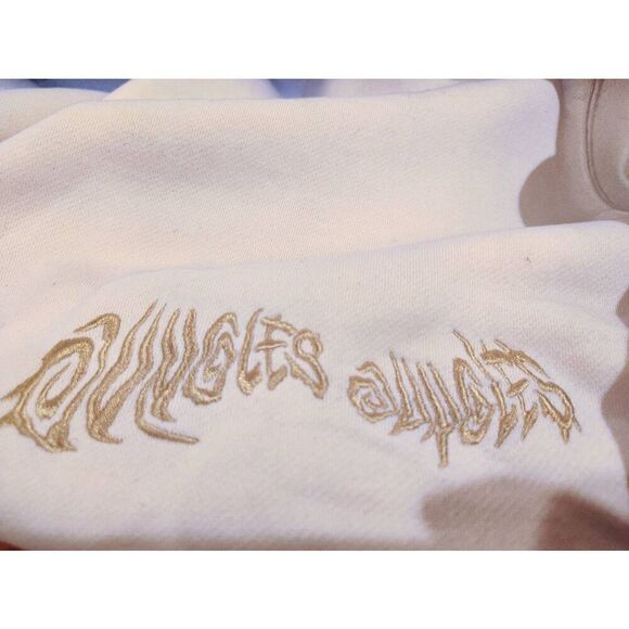 JUNGLES JUNGLES SPRAY DYED HOODIE BIRCH BLUE GREEN XL - Picture 14 of 15